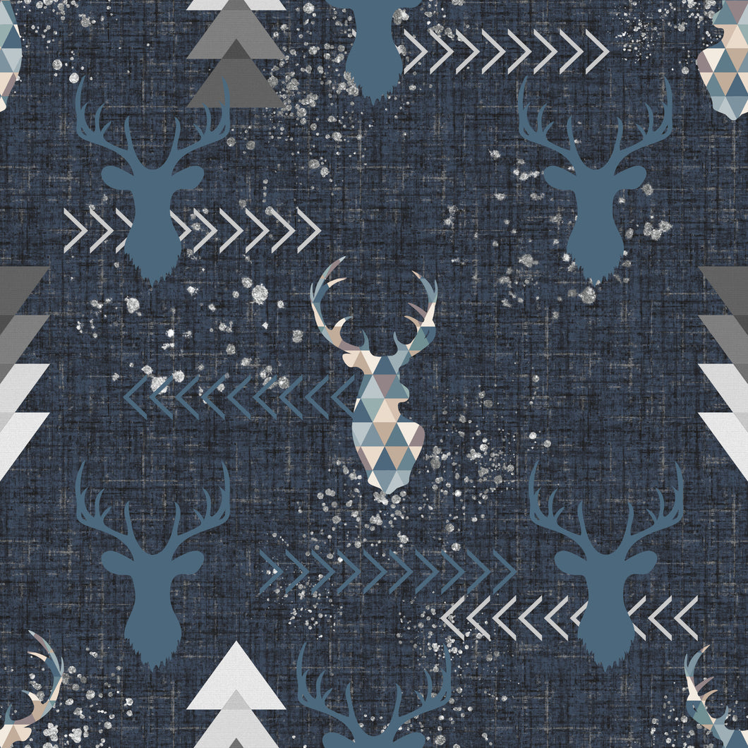 Geometric Deer / Cerfs Géométriques